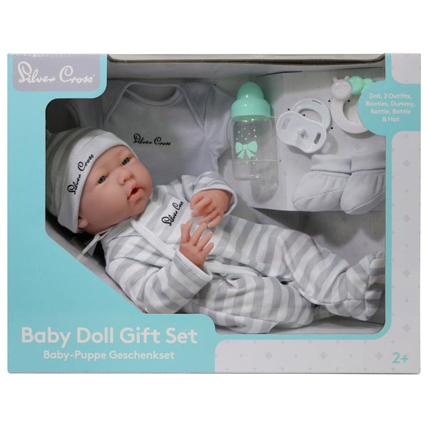 Silver Cross La Newborn Baby Doll Gift Set - 39Cm