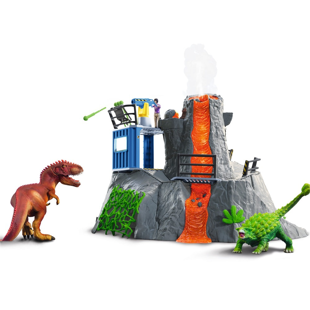 Schleich Dinosaurs Volcano Expedition Base Camp 42564