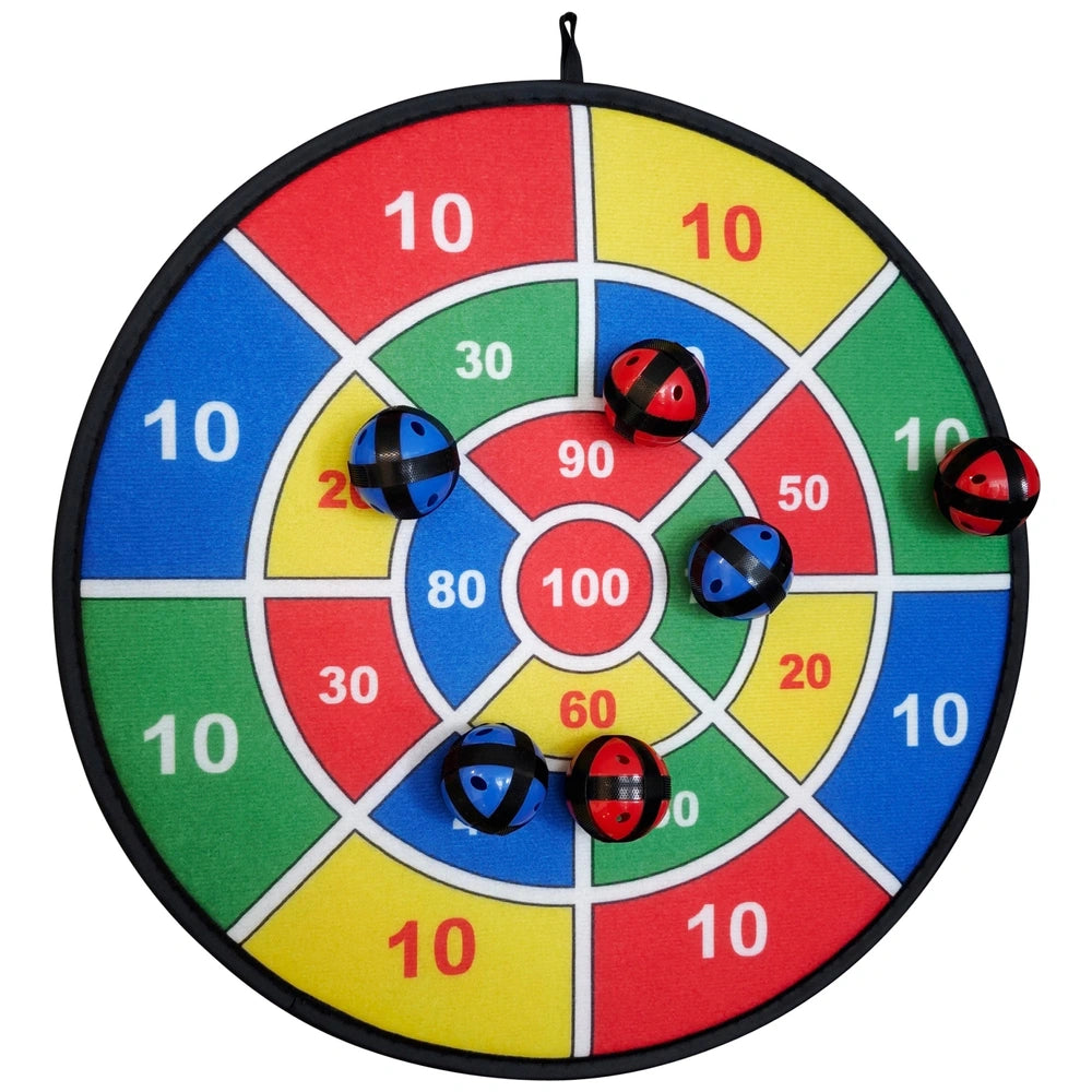 Velcro Fabric Safety Dartboard Set