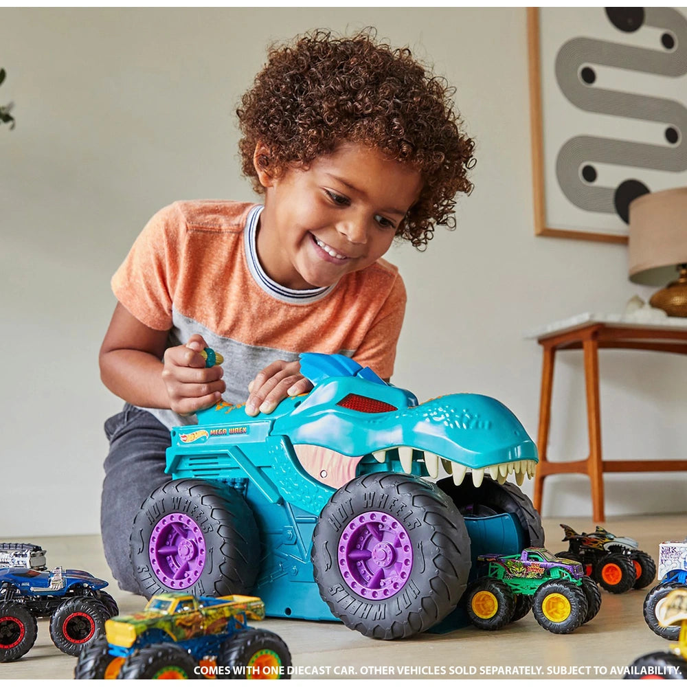 Hot Wheels Monster Trucks Car Chompin' Mega Wrex
