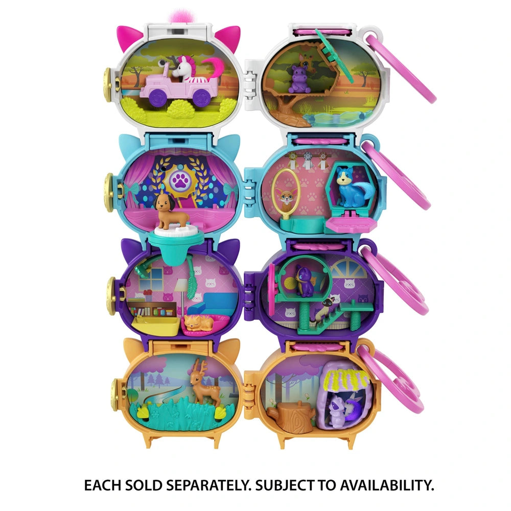 Polly Pocket Pet Connect Compacts Assortment