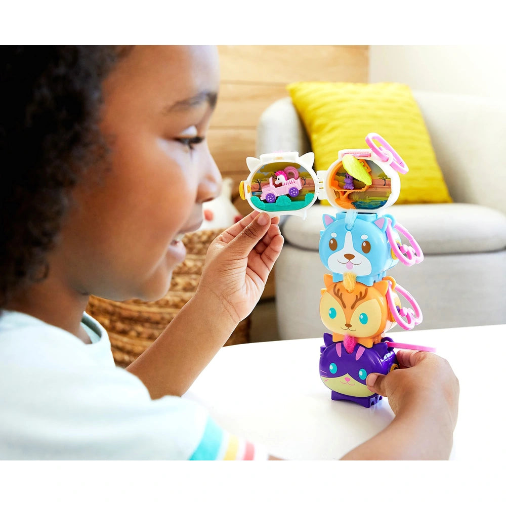 Polly Pocket Pet Connect Compacts Assortment