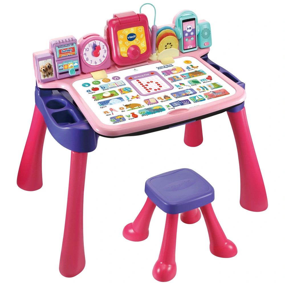 Vtech Draw & Learn Activity Desk - Pink
