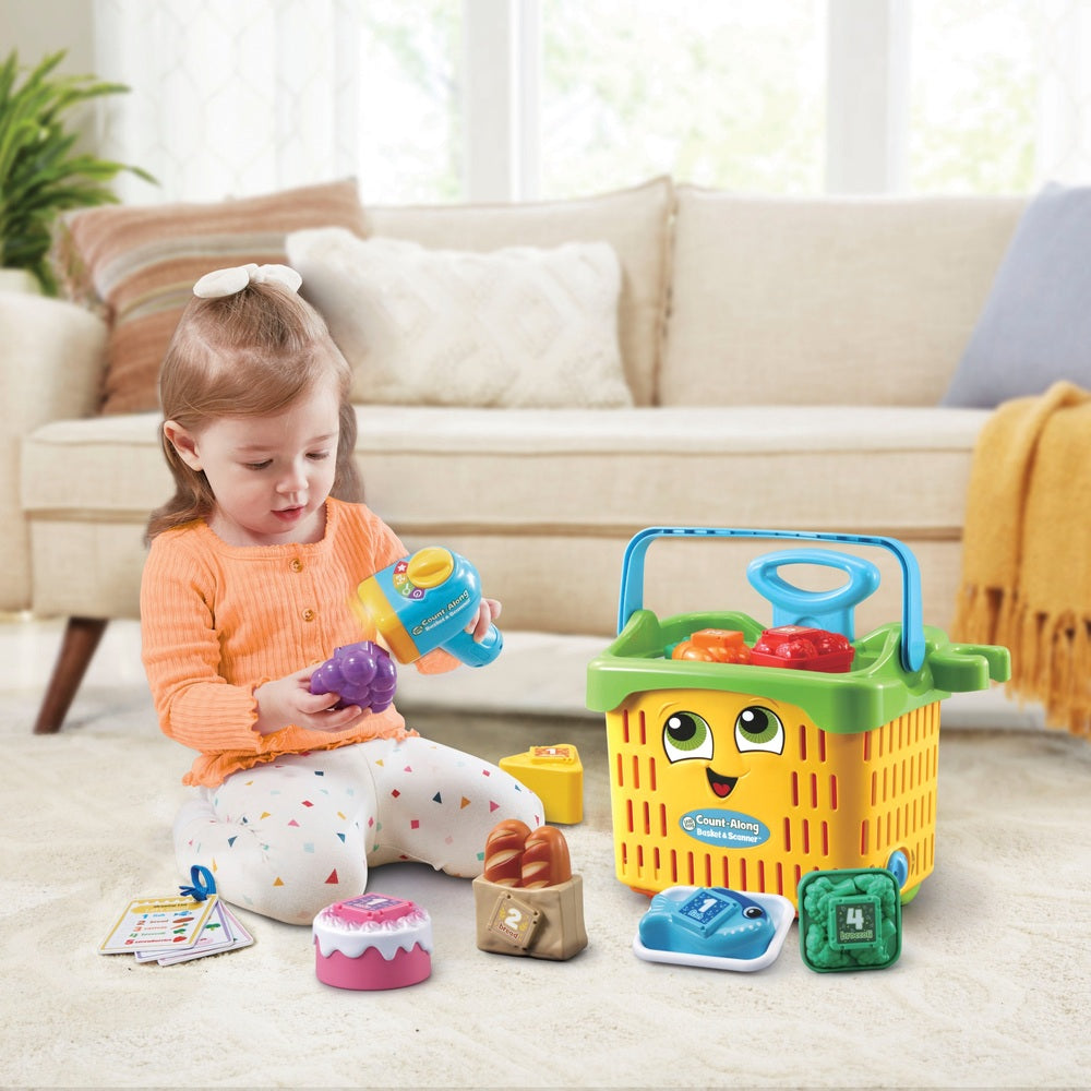 Leapfrog®Count-Along Basket & Scanner