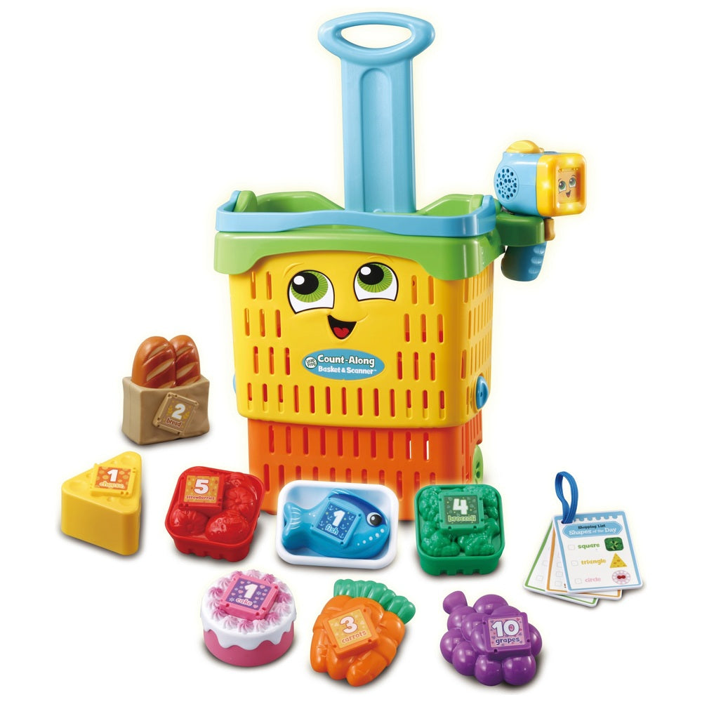 Leapfrog®Count-Along Basket & Scanner