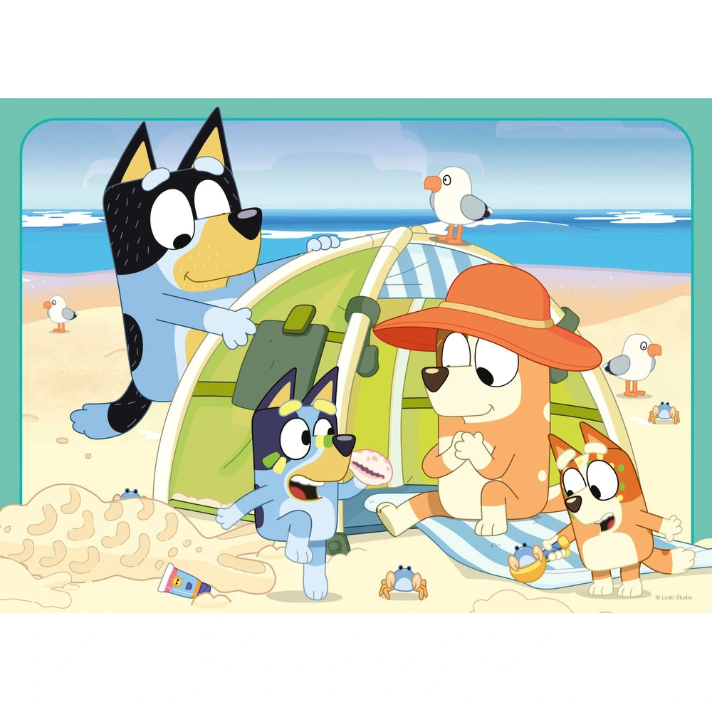 Ravensburger Bluey 4X 42 Piece Jigsaw Puzzle Bumper Pack