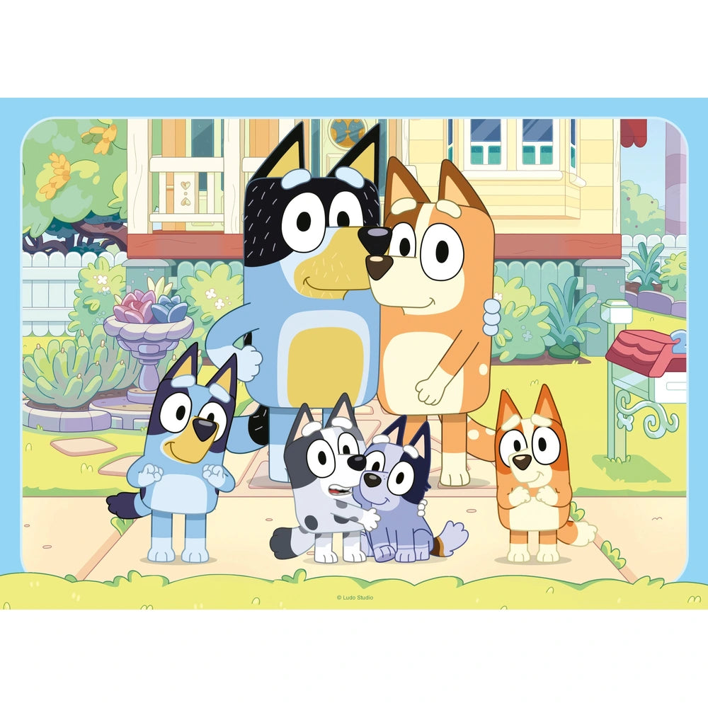 Ravensburger Bluey 4X 42 Piece Jigsaw Puzzle Bumper Pack