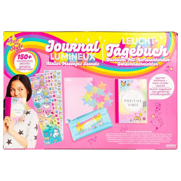 Just My Style Secret Reveal Light Up Diary Studio