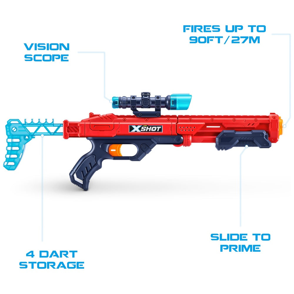 X-Shot Excel Hawk Eye Foam Dart Blaster (16 Darts) By Zuru