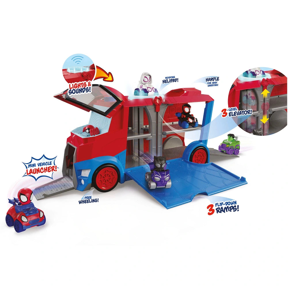 Marvel's Spidey And His Amazing Friends Spidey Transporter