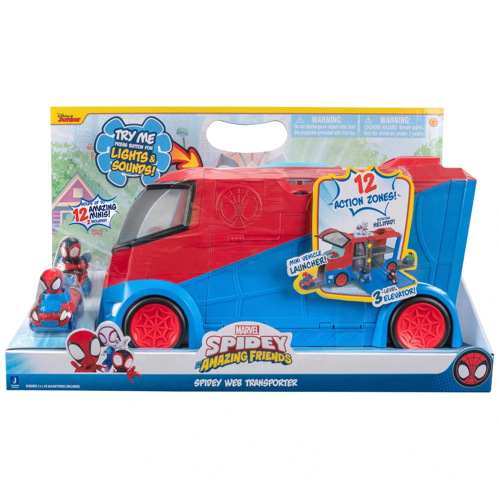 Marvel's Spidey And His Amazing Friends Spidey Transporter