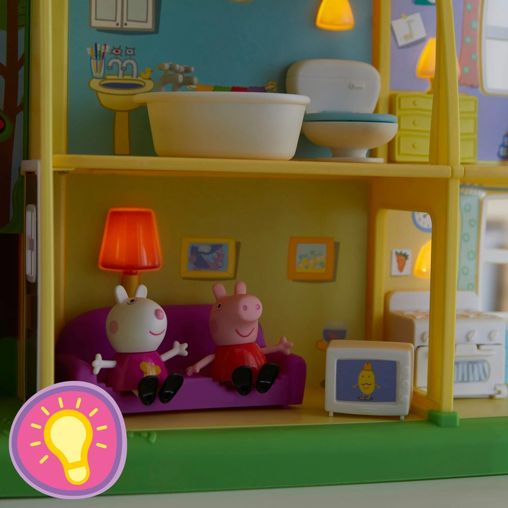 Peppa Pig Adventures Playtime To Bedtime House Toy