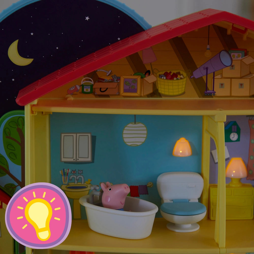 Peppa Pig Adventures Playtime To Bedtime House Toy
