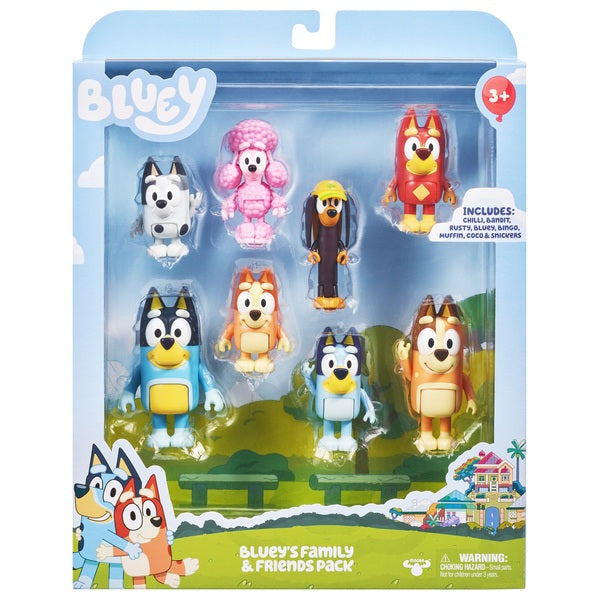 Bluey S3 8 Figure Multipack