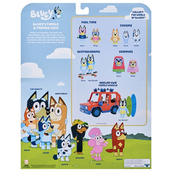 Bluey S3 8 Figure Multipack