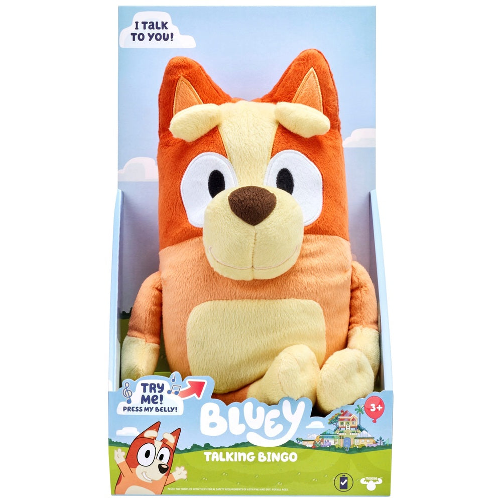 Bluey Talking Plush Bingo 30Cm