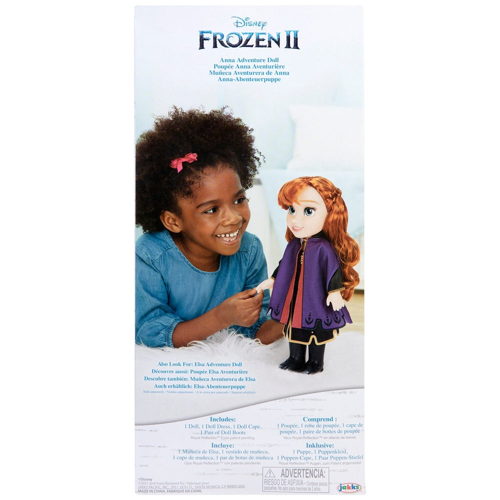 Disney Frozen 2 38Cm Anna Adventure Toddler Doll