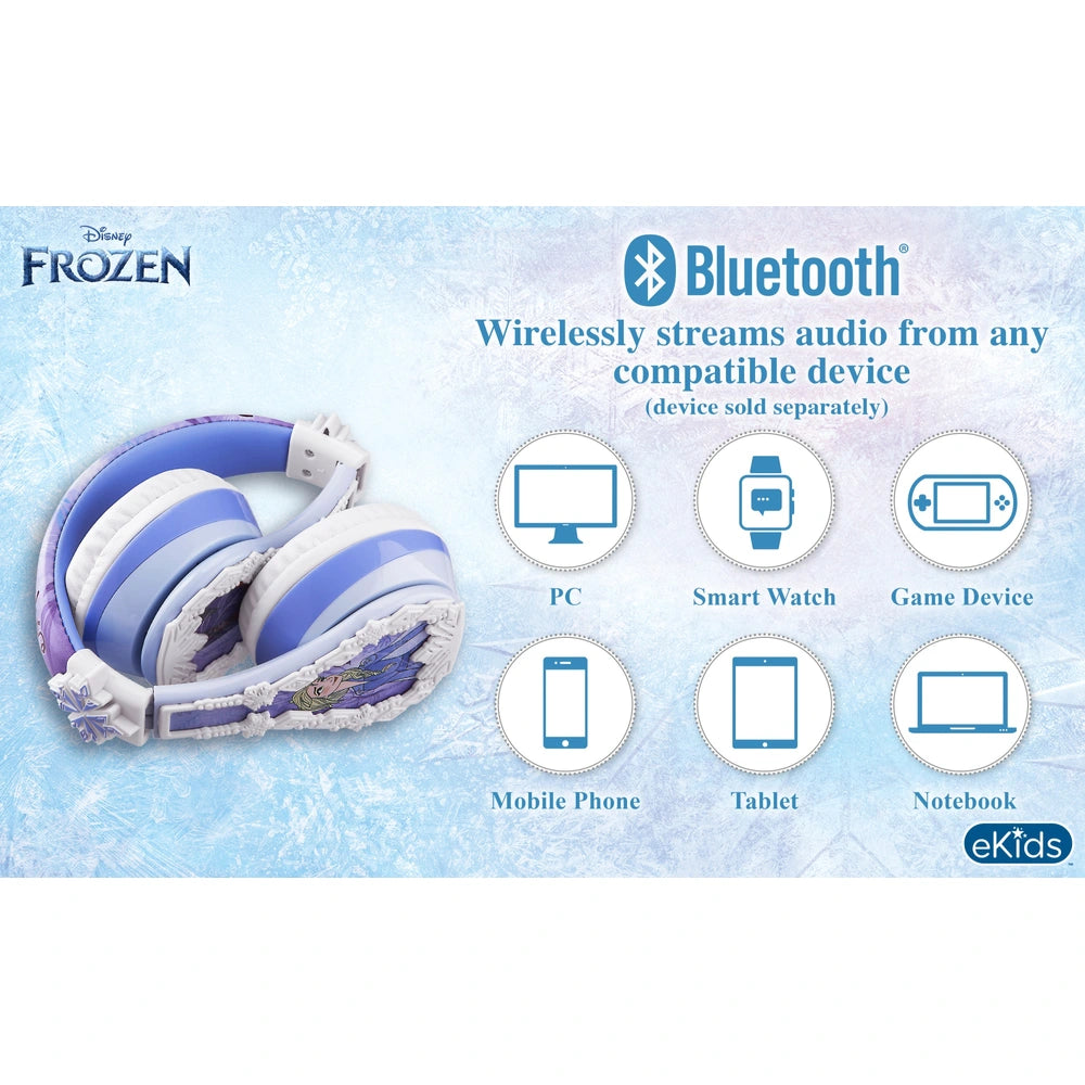 Frozen Kids' Wireless Bluetooth Headphones