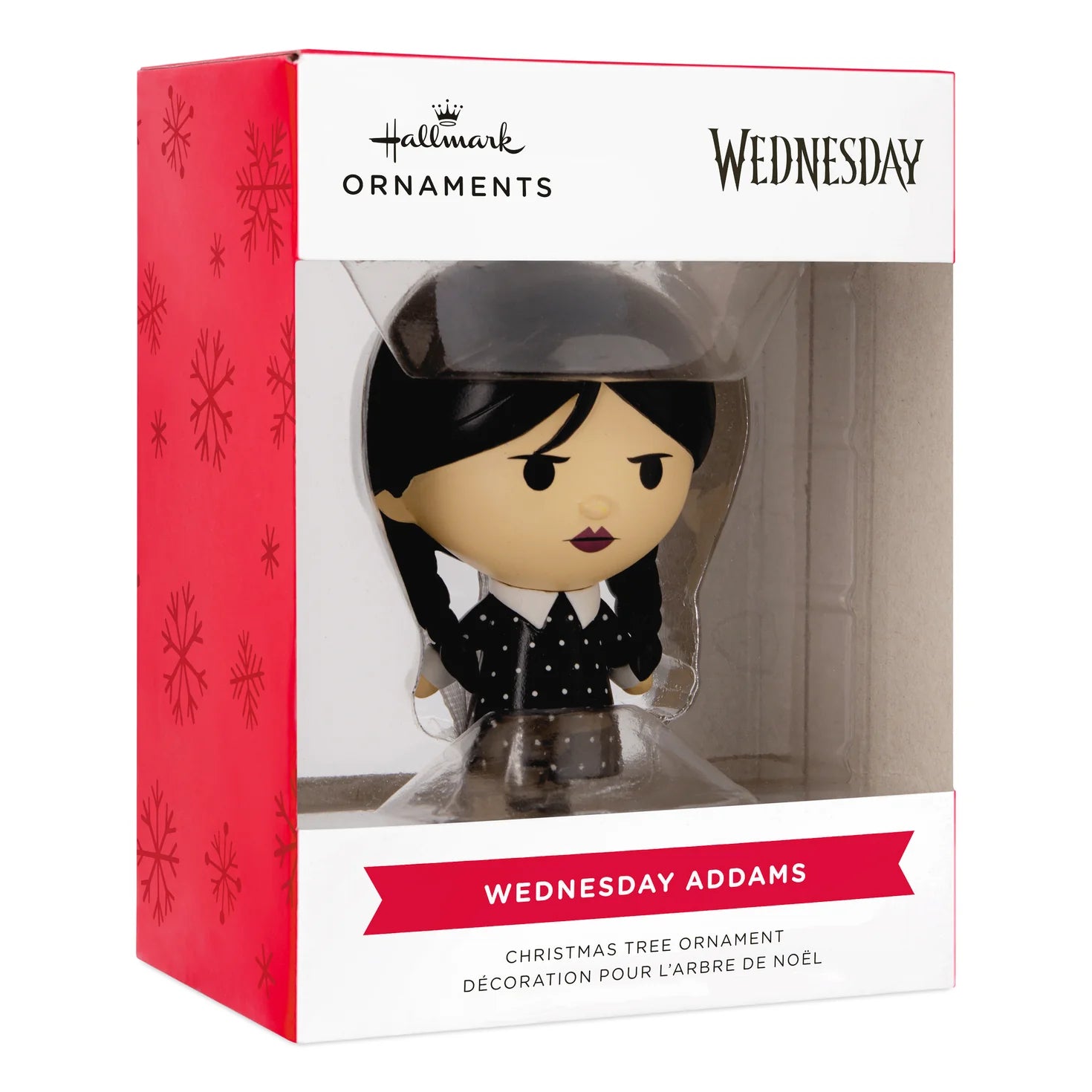 Hallmark Collectable Wednesday Hanging Ornament - Wednesday Addams