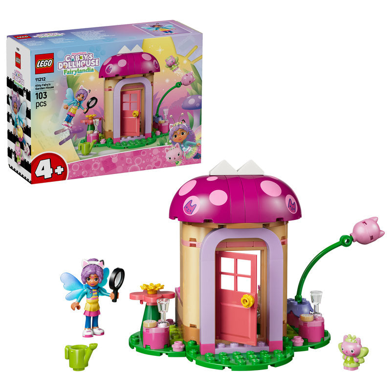 Lego® Gabby’s Dollhouse Kitty Fairy’s Garden House Toy 11212