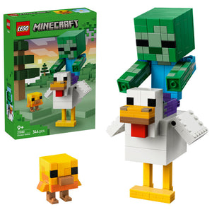 Lego® Minecraft® Chicken Jockey Building Toy Decor 21582
