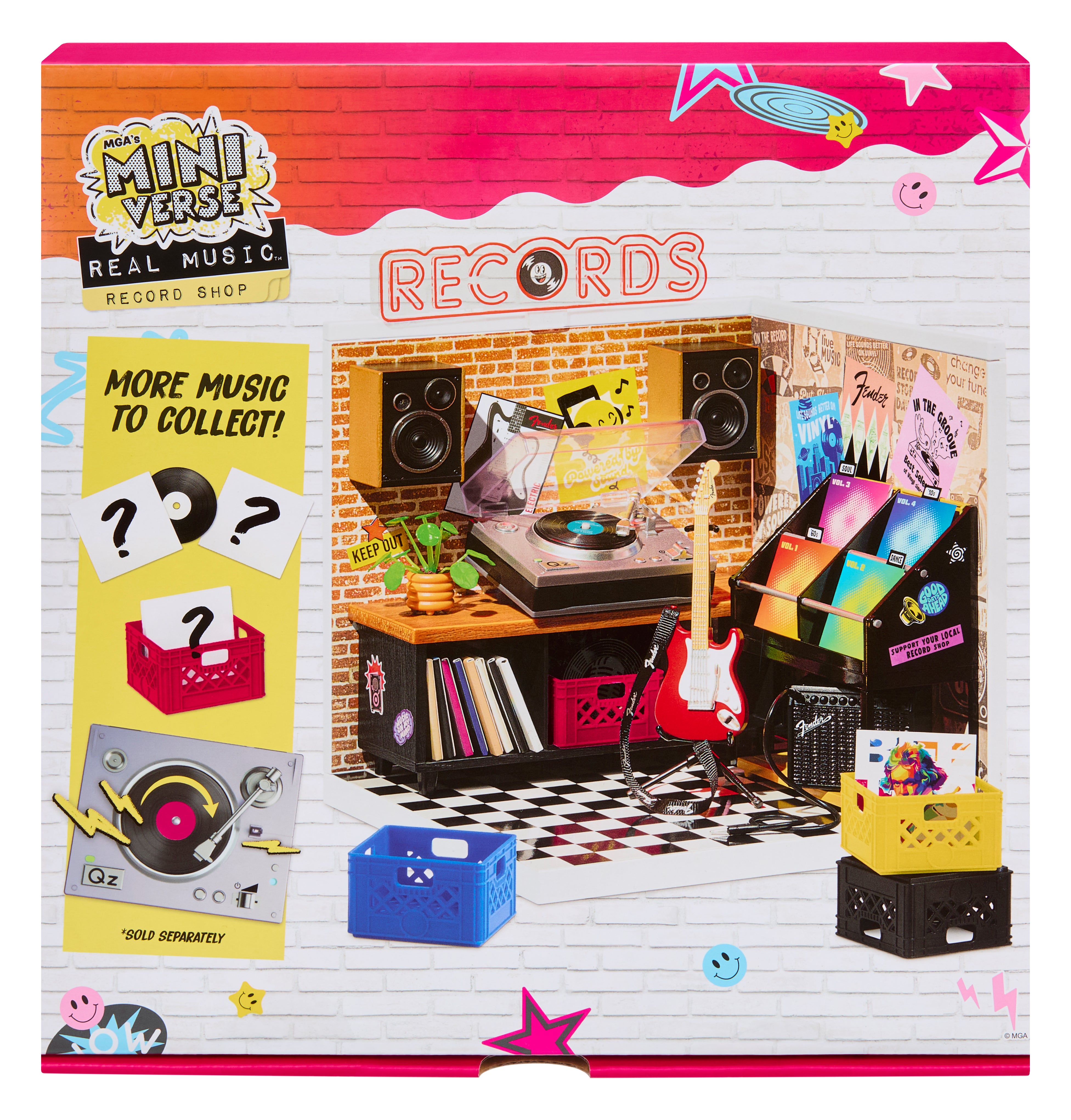 Mga's Miniverse: Make It Mini Spaces Record Shop