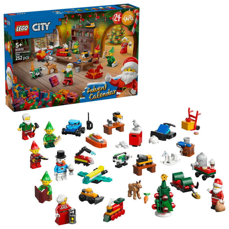 Lego® City Advent Calendar 2026 Santa’s Workshop Toy 60510