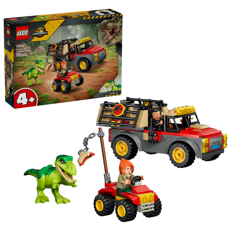 Lego® Jurassic World Young T. Rex Transport Truck Toy 77978