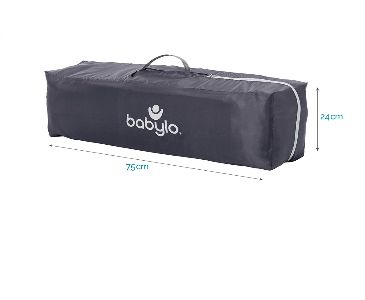 Babylo Deluxe Drop Side Travel Cot