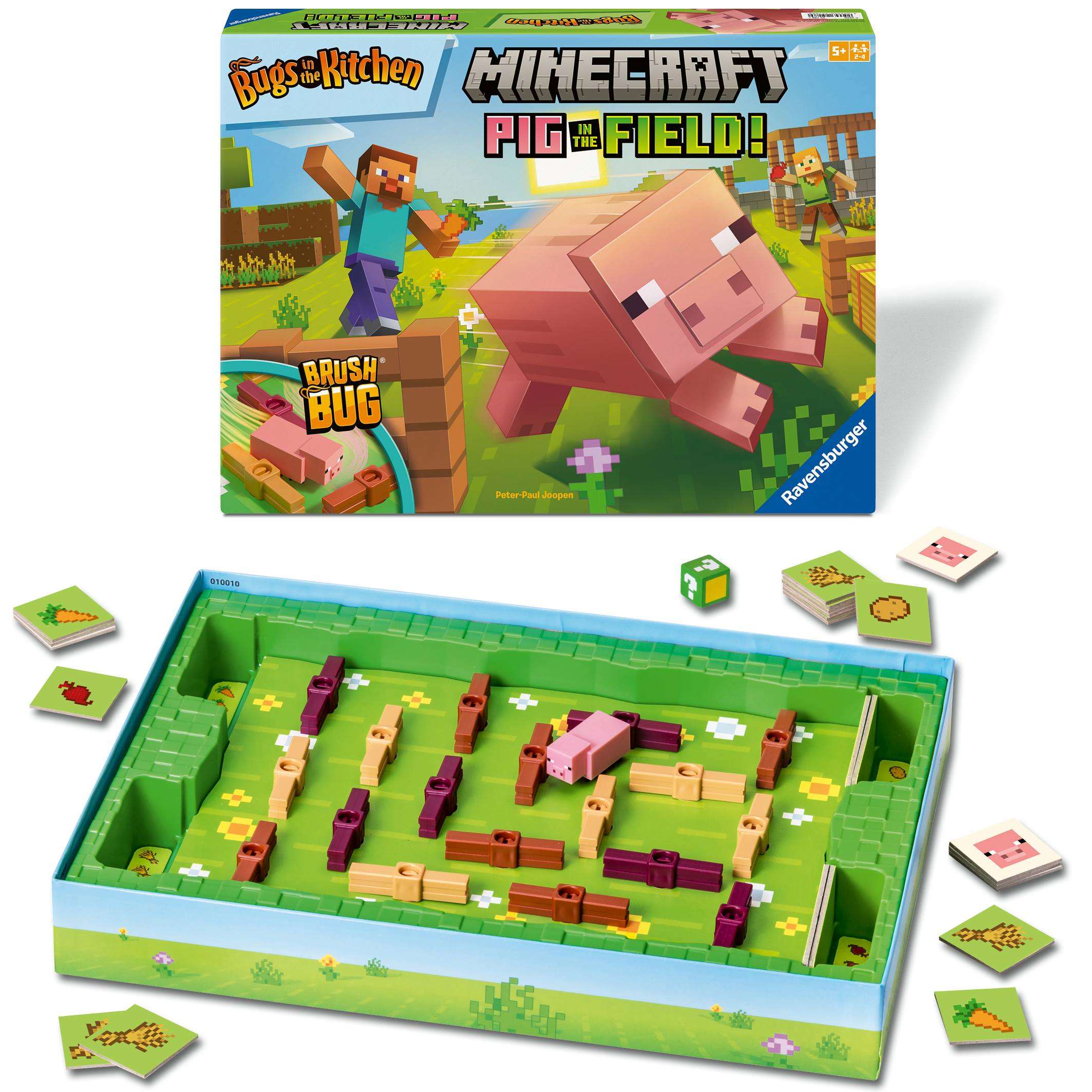 Ravensburger Minecraft Pig In The Field! Game