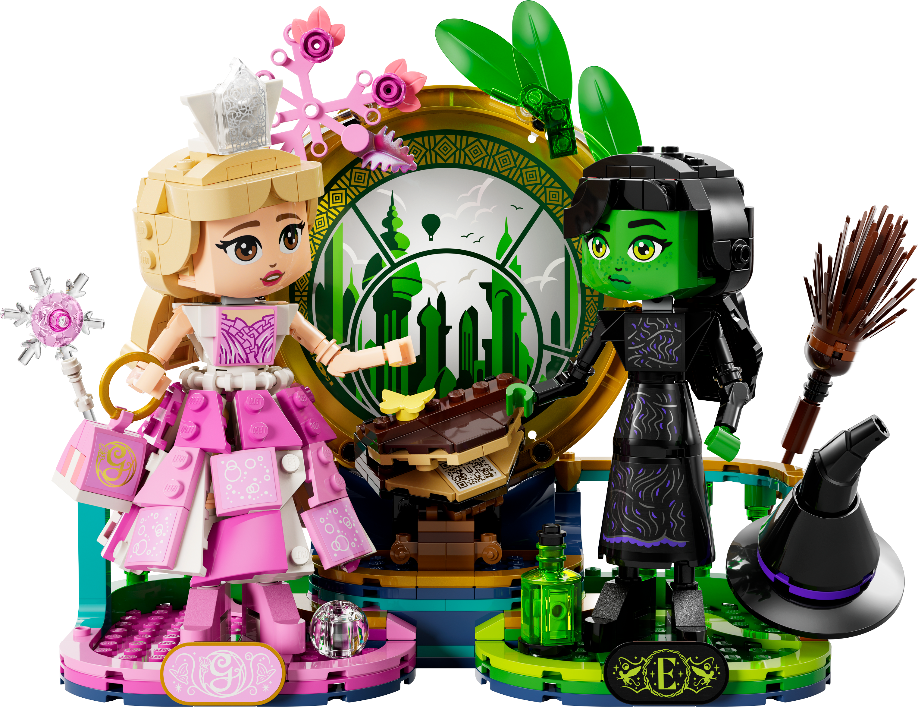 Lego Wicked 75682 Elphaba & Glinda Figures Set