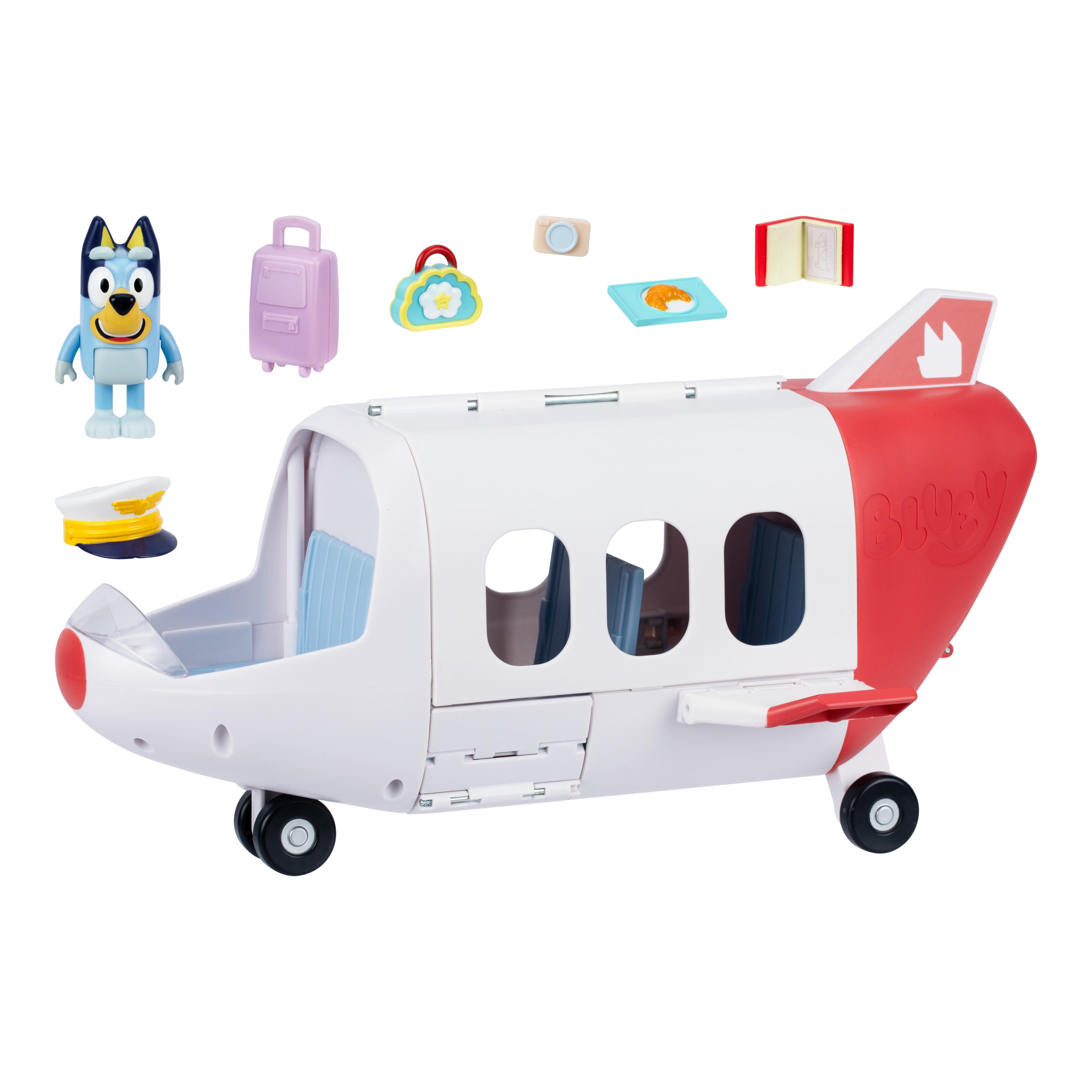 Bluey's Adventure Plane Playset