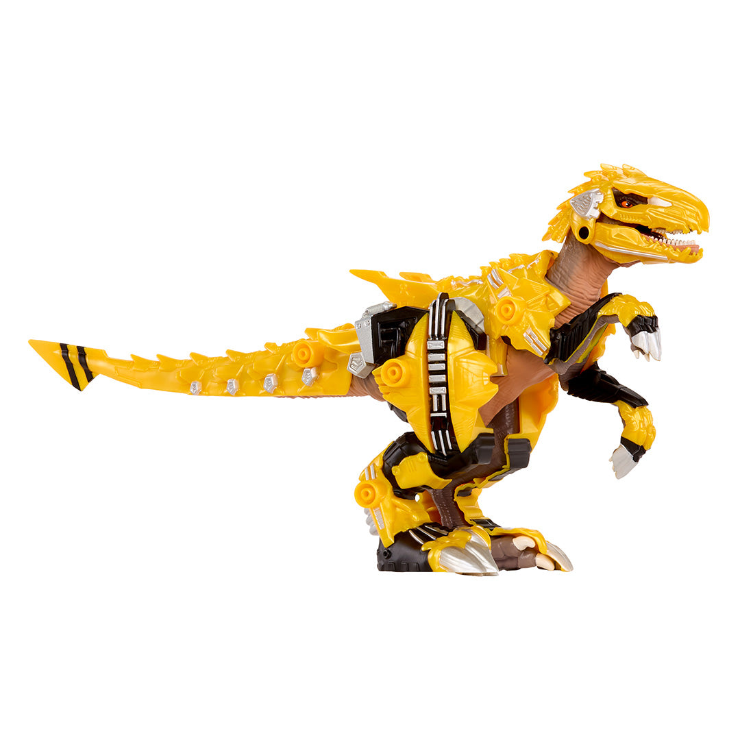 Armosaurs Armor-Up Dinosaur- Yellow Raptor - Blaze
