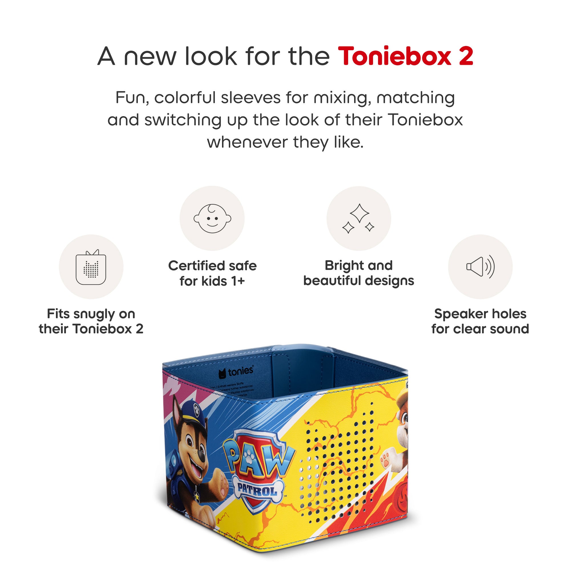 Paw Patrol Toniebox 2 Sleeve
