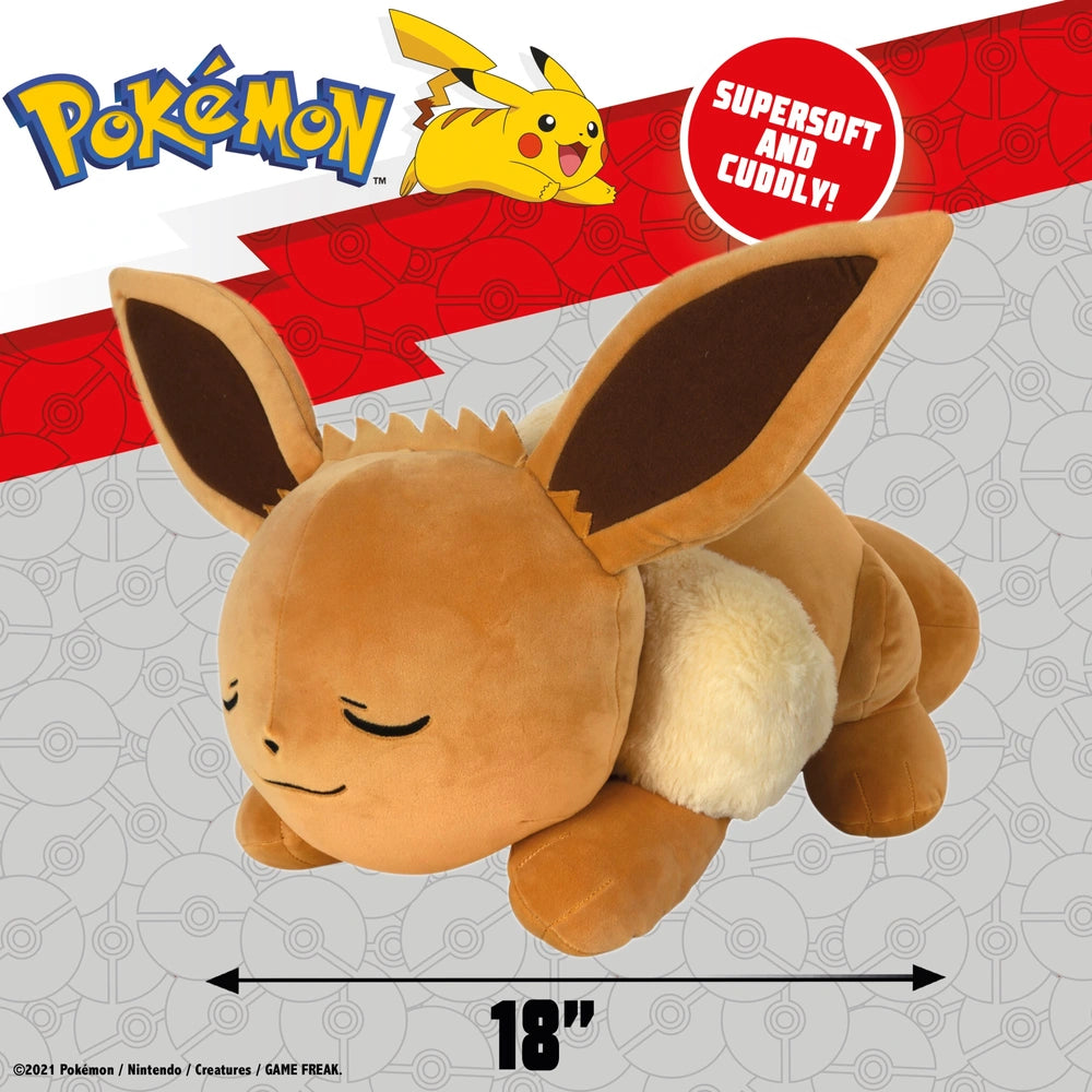 Pokémon 45Cm Sleeping Eevee Plush