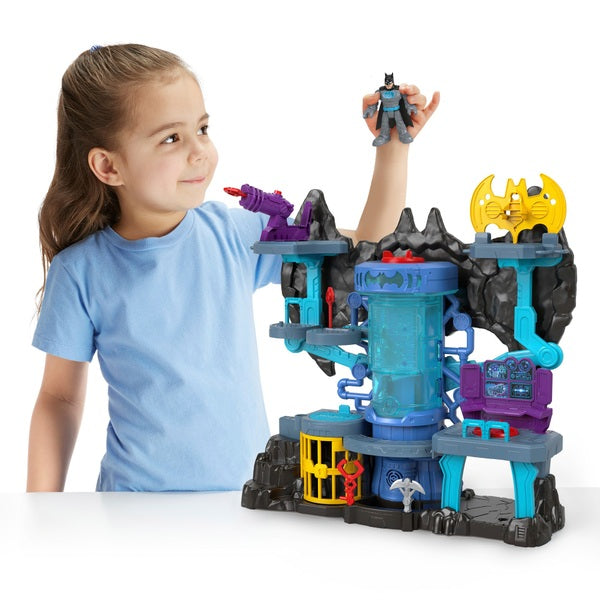 Imaginext Dc Super Friends Bat-Tech Batcave And Figure