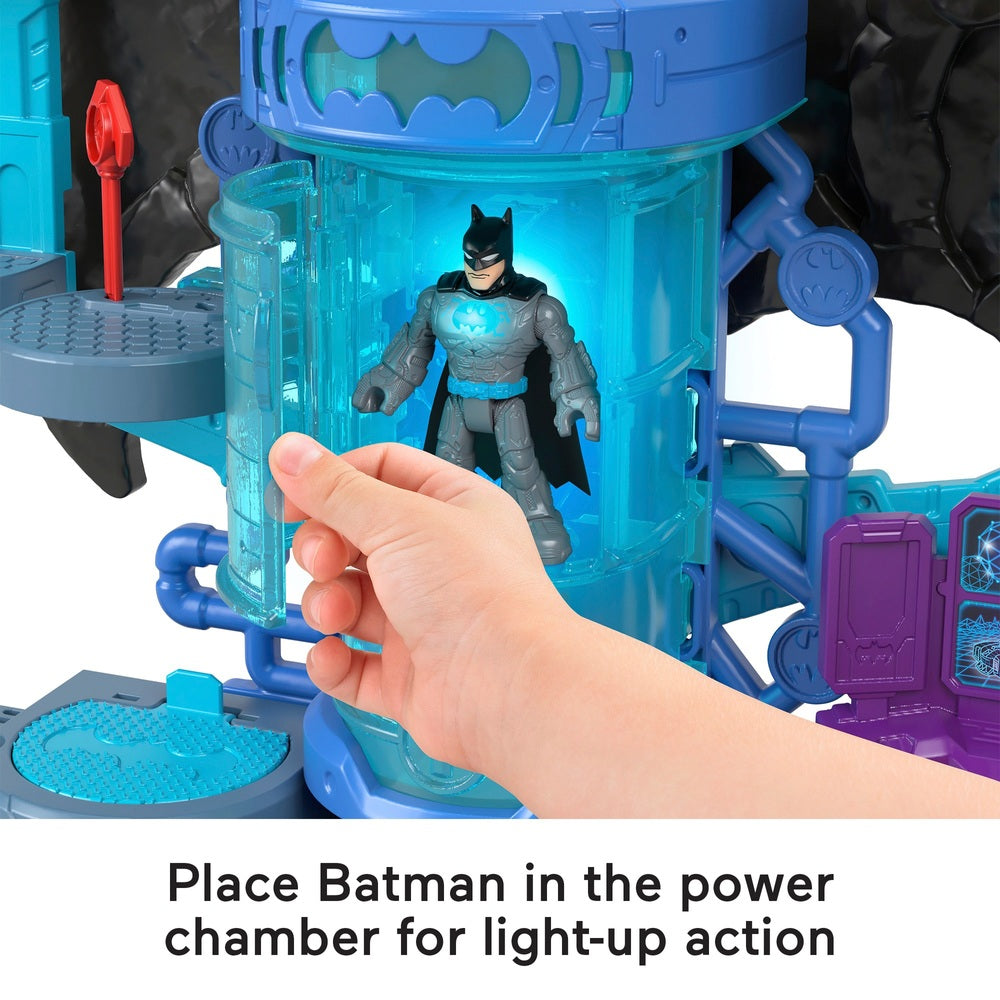 Imaginext Dc Super Friends Bat-Tech Batcave And Figure