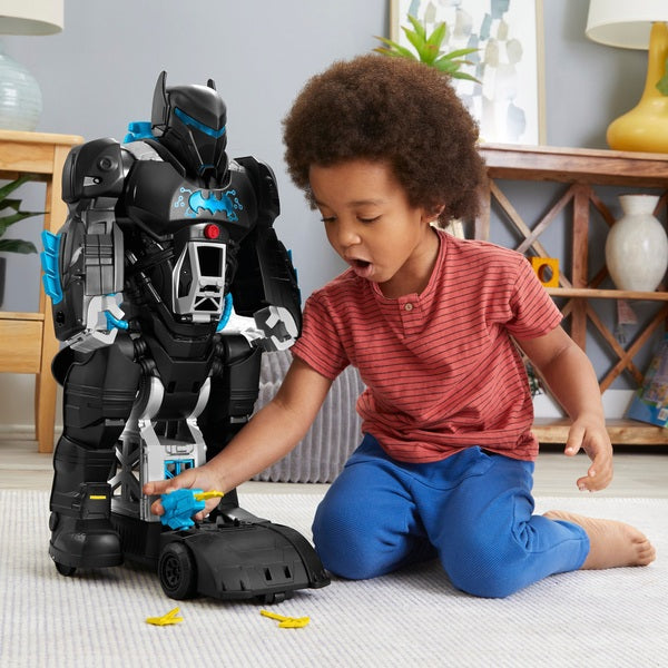 Imaginext Dc Super Friends Bat-Tech Batbot And Batman Figure