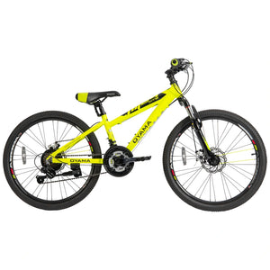 24 Inch Oyama Jm24 Alloy Mountain Bike Yellow