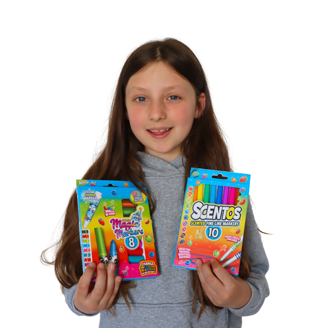 10 Scentos Fine Line Markers
