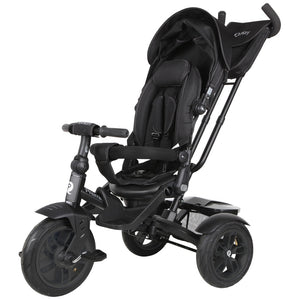 Q Play Premium 6-In-1 Trike Black