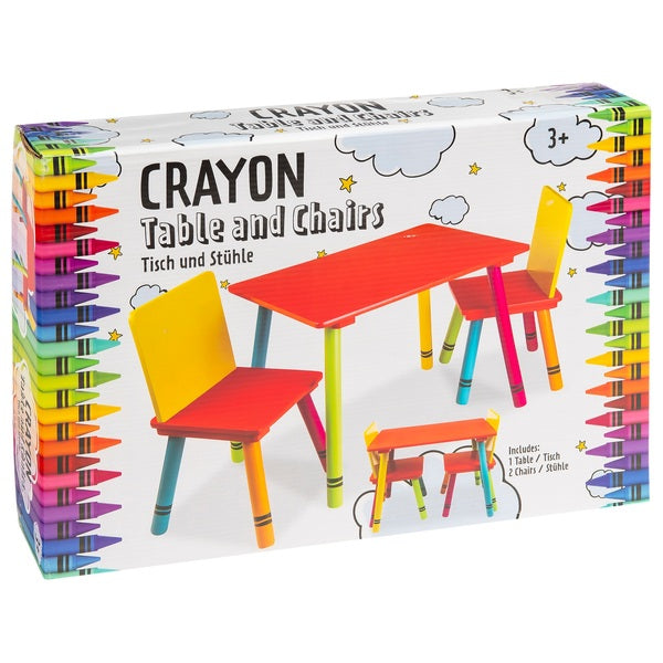 Crayon Table & Chairs