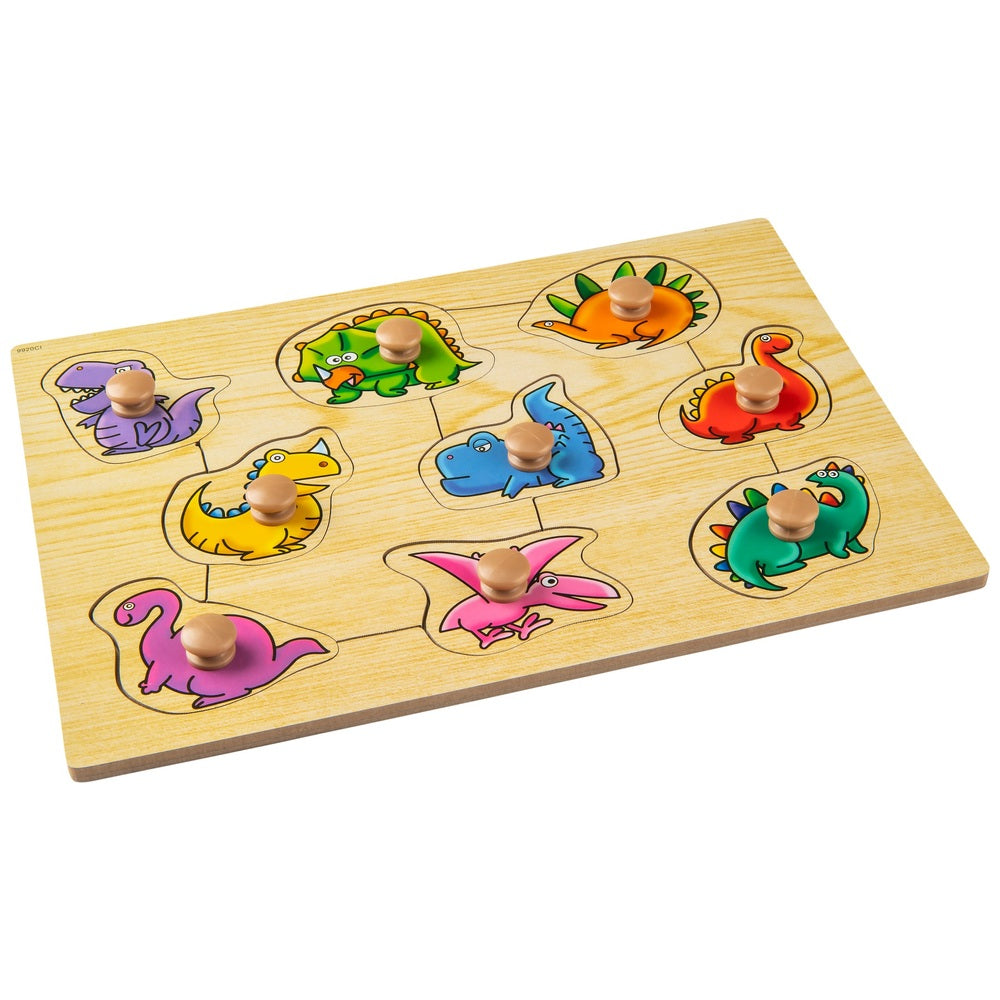 Easy Grab Wooden Puzzle Dinosaur