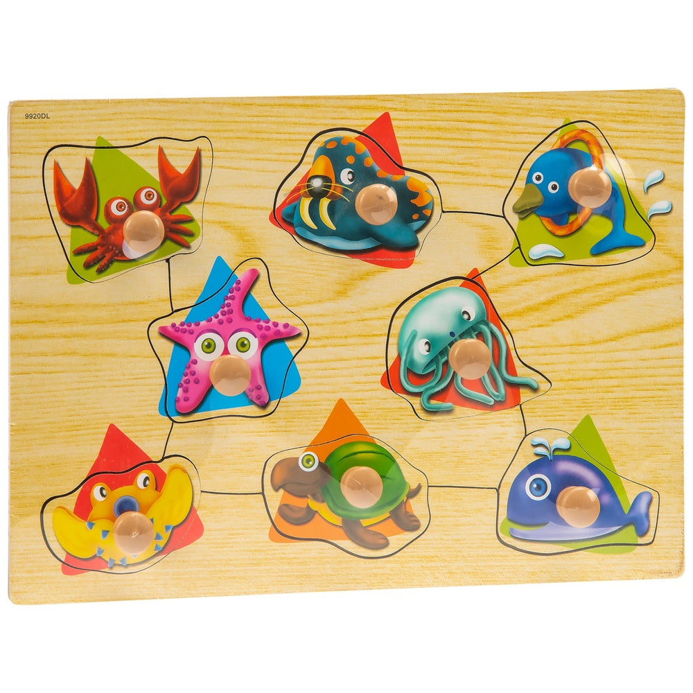 Easy Grab Wooden Puzzle Under The Sea