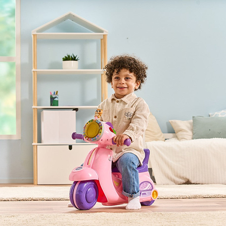 Vtech 2-In-1 Ride & Balance Scooter Pink