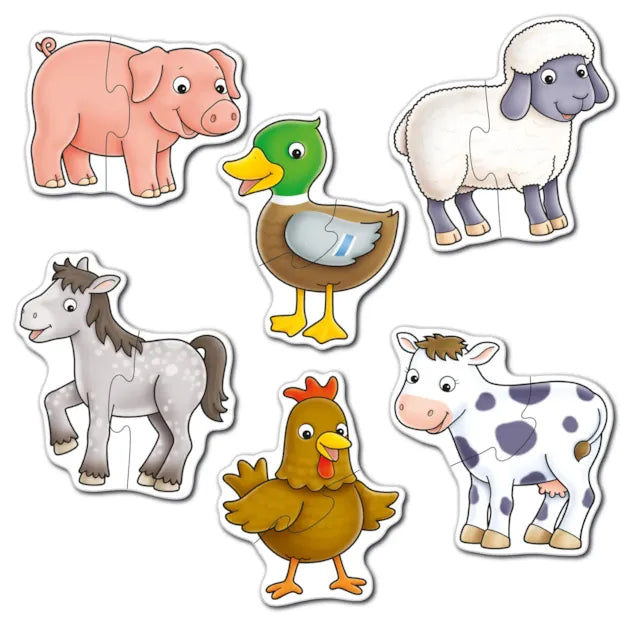 Orchard Toys Farmyard 2 Piece Jigsaw