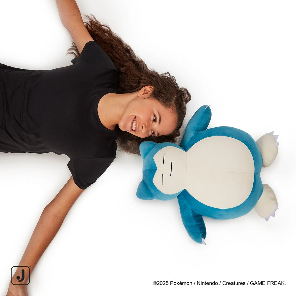Pokémon Snorlax Sleeping Plush - 18-Inch Premium Plush In Sleeping Pose