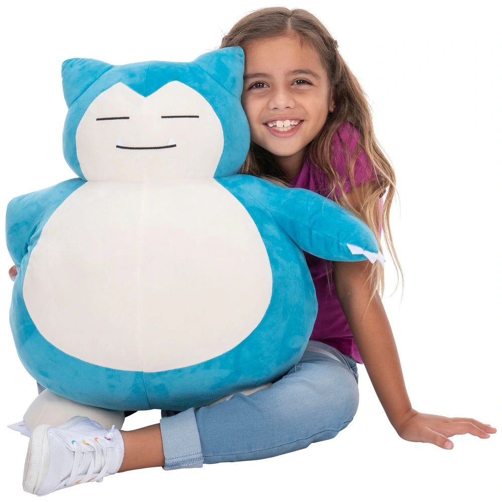 Pokémon Snorlax Sleeping Plush - 18-Inch Premium Plush In Sleeping Pose