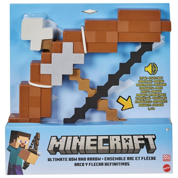 Minecraft Ultimate Bow And Arrow Role-Play Toy With Lights & Sounds