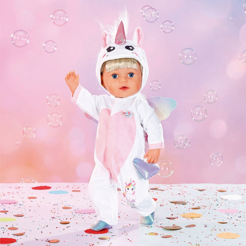 Baby Born Unicorn Onesie 43Cm